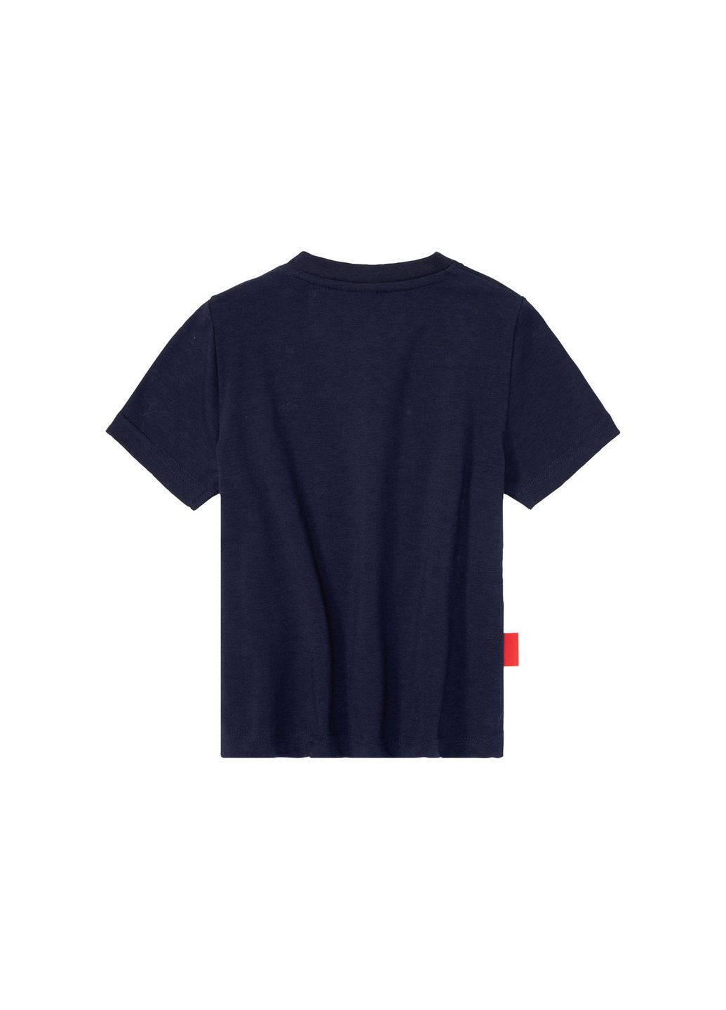 Темно-синя демісезонна футболка з принтом для хлопчика lycra® 403071 темно-синій Lupilu