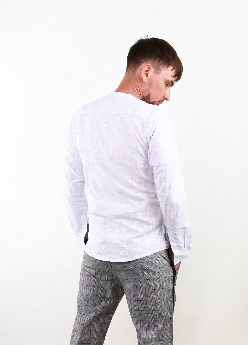 Белая рубашка однотонная Mtp