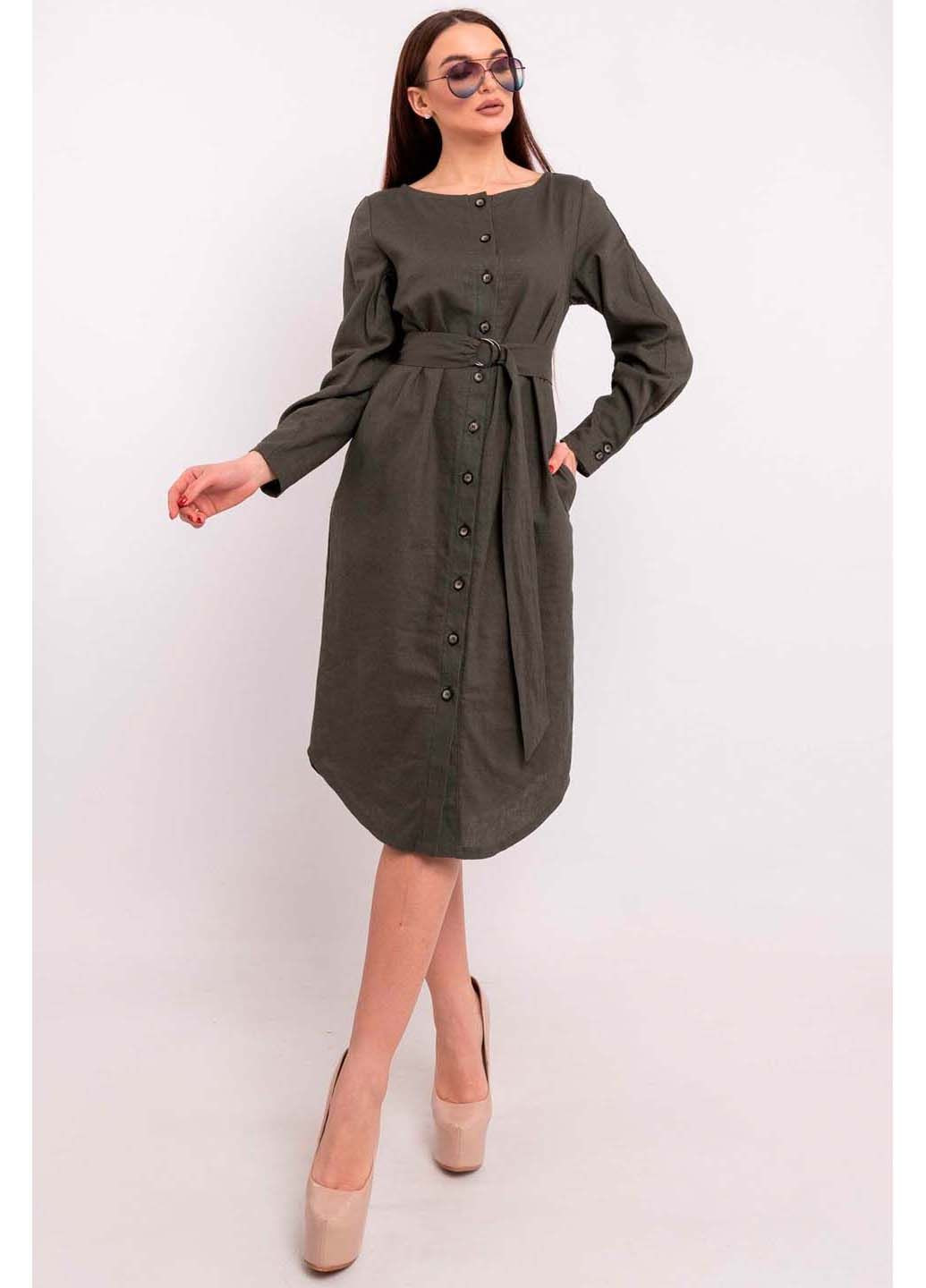 Оливкова (хакі) сукня Ри Мари