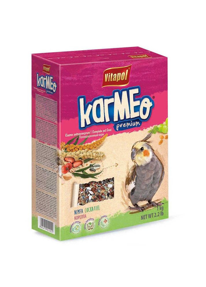 Преміум корм Karmeo для німф, 500г Vitapol (339703169)