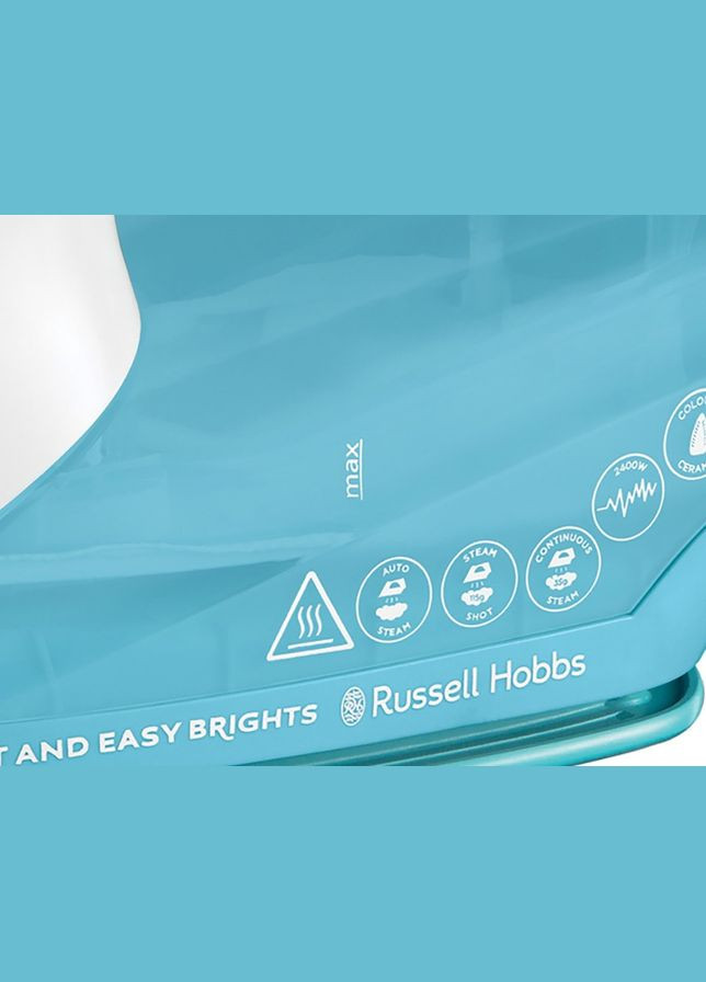 Праска з подачею пари 26482-56 Light & Easy Brights Aqua Iron (6840574) Russell Hobbs (317863297)