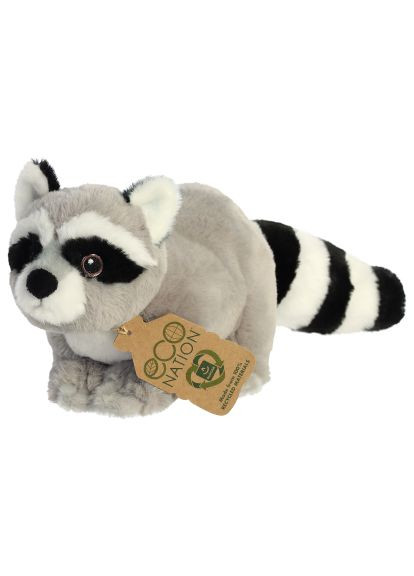 М'яка іграшка Eco Єнот (200039C) Aurora Eco Єнот 23 см (367829580)