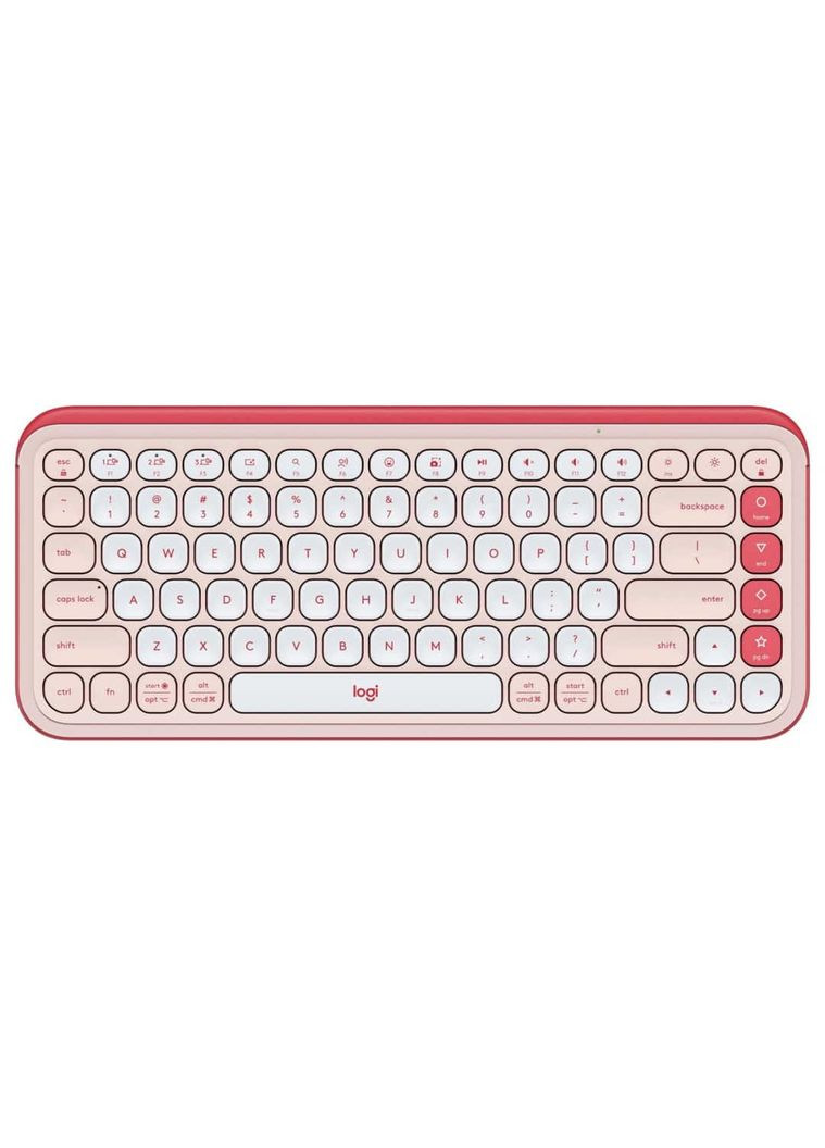 Клавiатура бездротова Pop Icon Keys Rose (920-013073) Logitech (336957278)