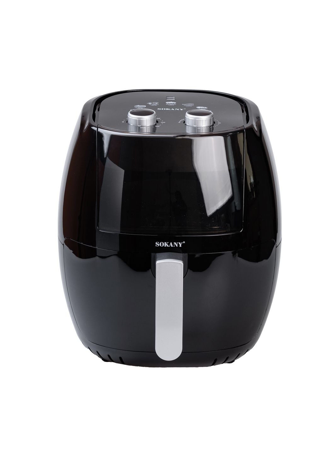 Аэрогриль-фритюрница SK-8013 на 8 л с терморегулятором, черный Sokany (324070507)