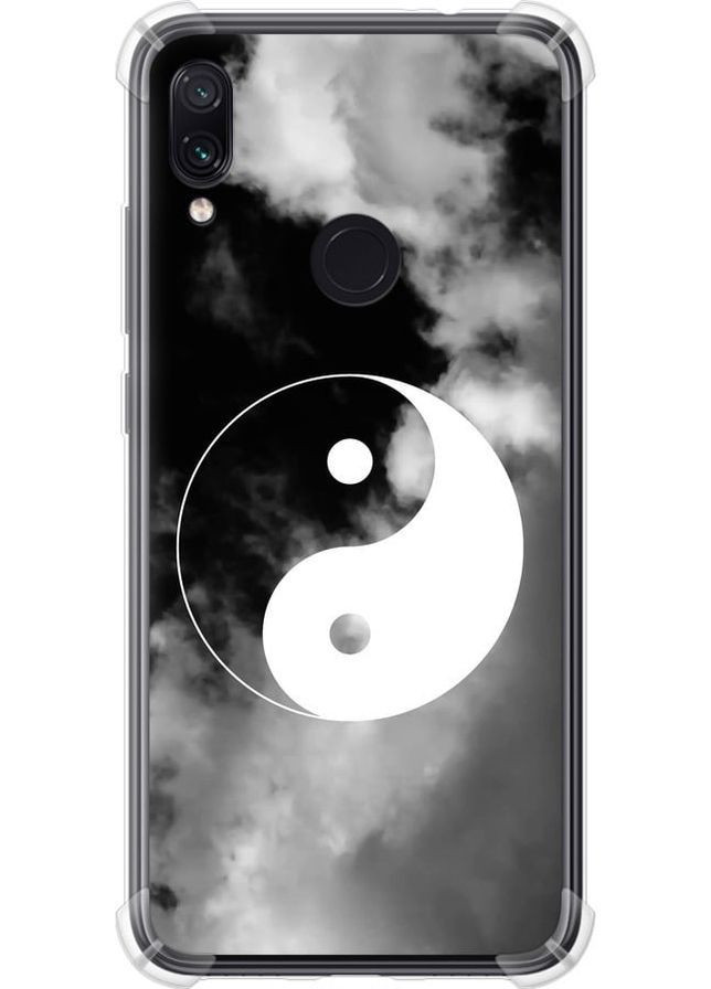 Силикон с усиленными углами чехол 'Инь и Янь' для Endorphone Xiaomi Redmi Note 7 (369974862)