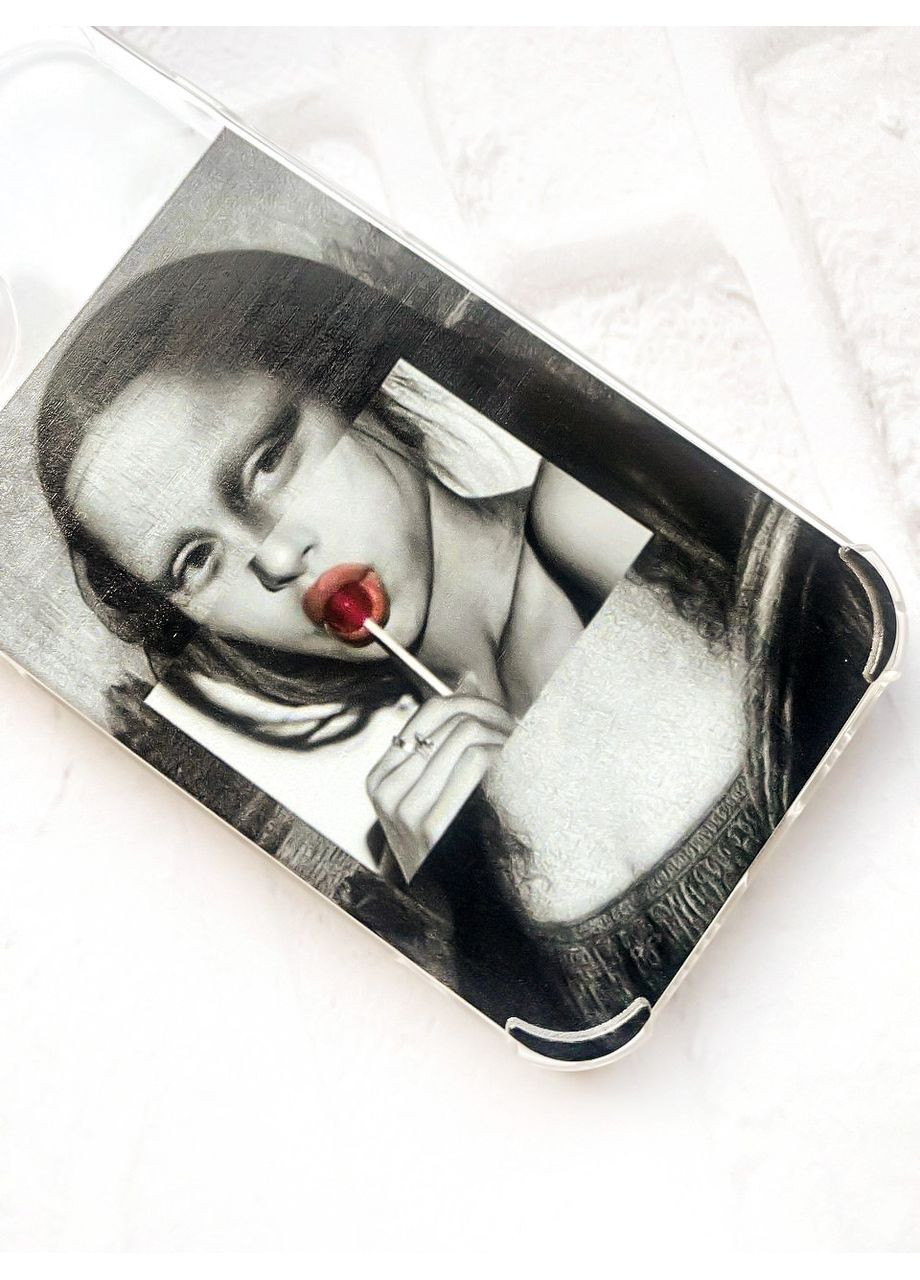 Чохол з потовщеними кутами на Samsung Galaxy А50 (2019) А505:: Сучасна Мона Ліза (принт 351) Creative (360665574)