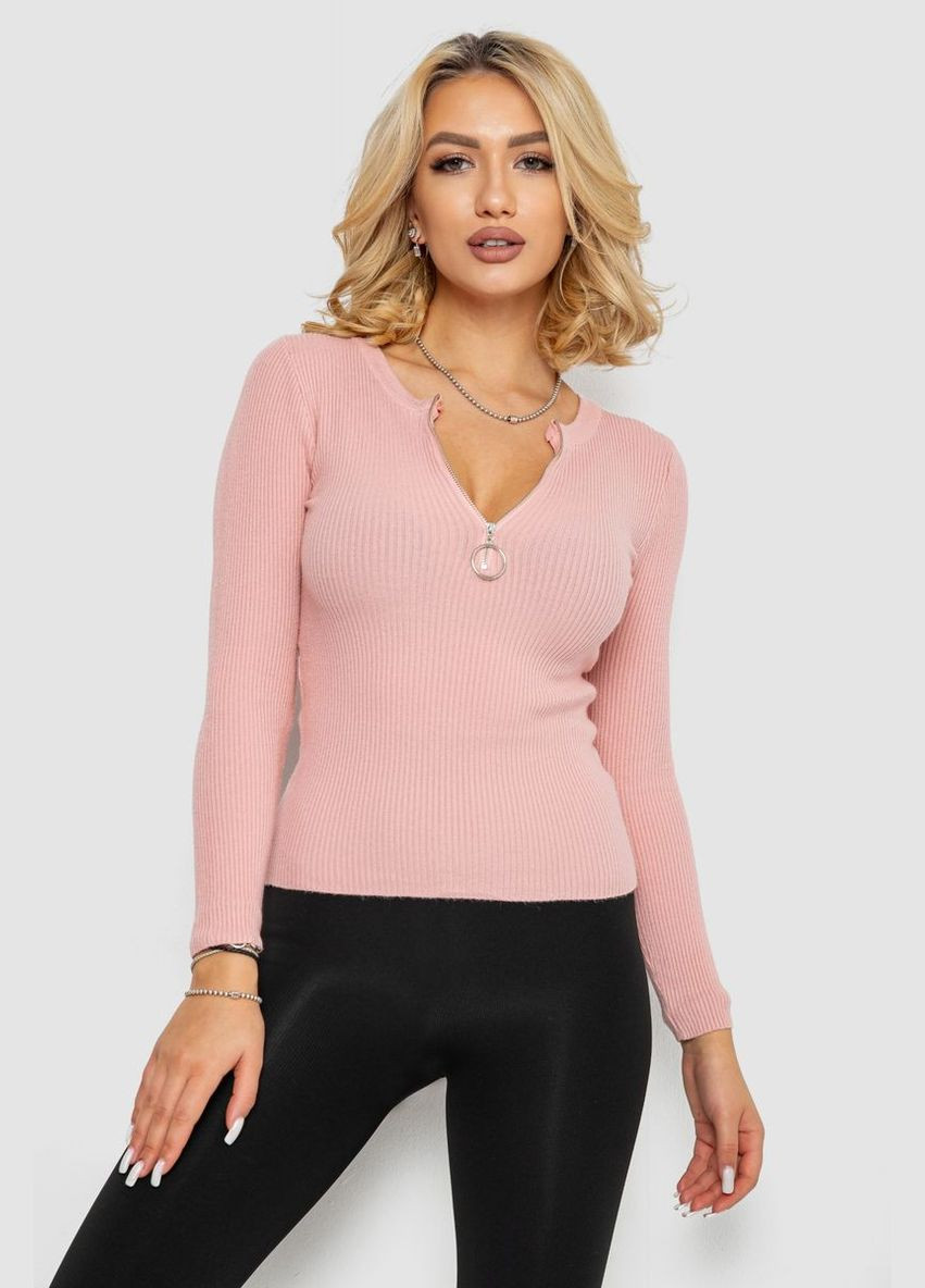 Кофта женская на молнии в рубчик,, 204R003 Ager (315789171)