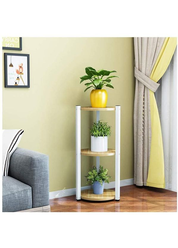 Подставка для цветов из дерева Да-Лобаш 80 зефир-бланже (ЦСТ-80982001) No Brand (328227481)