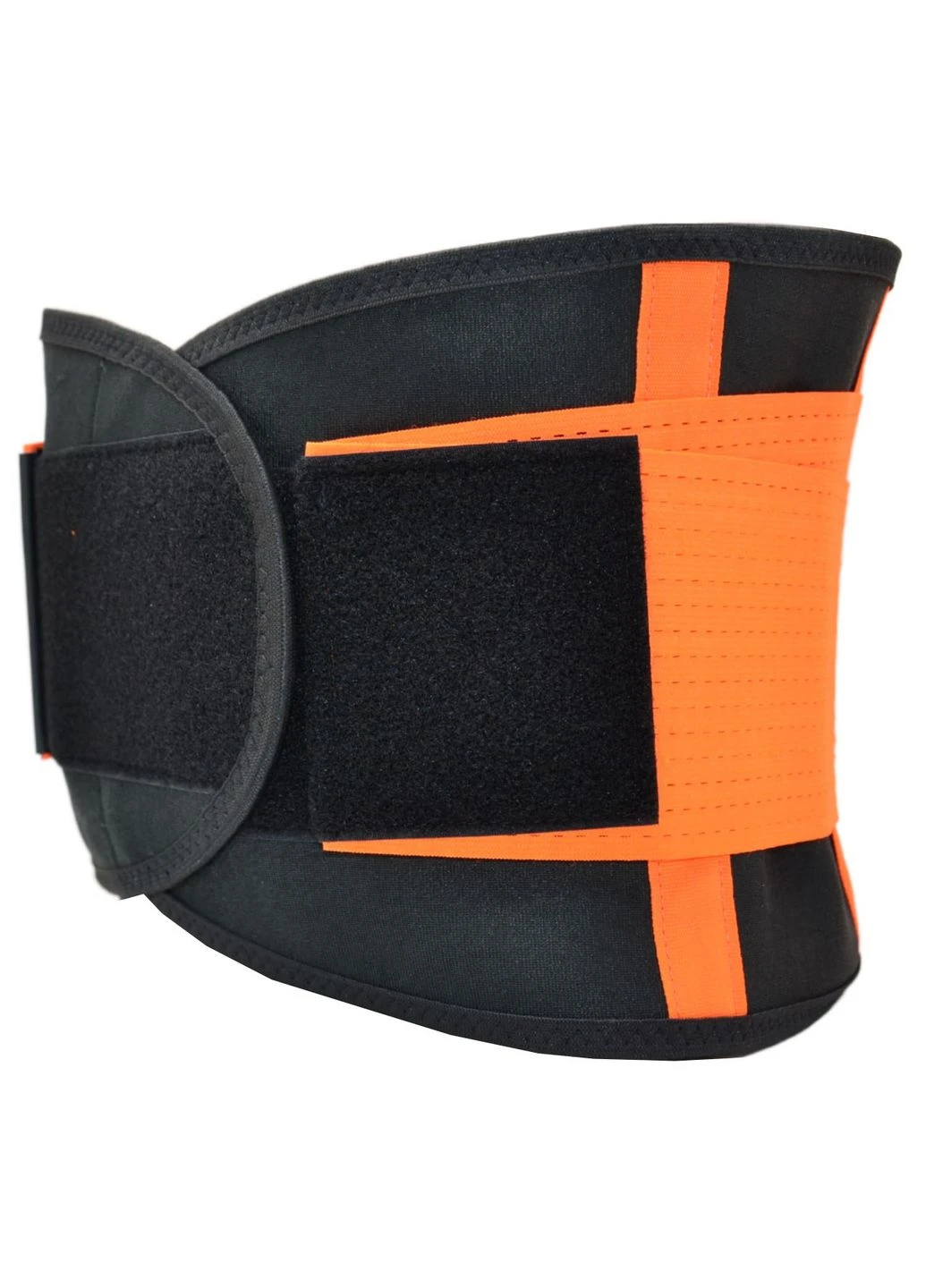 Пояс компрессионный MadMax MFA-277 Slimming belt Black/neon orange Mad Max (387407476)