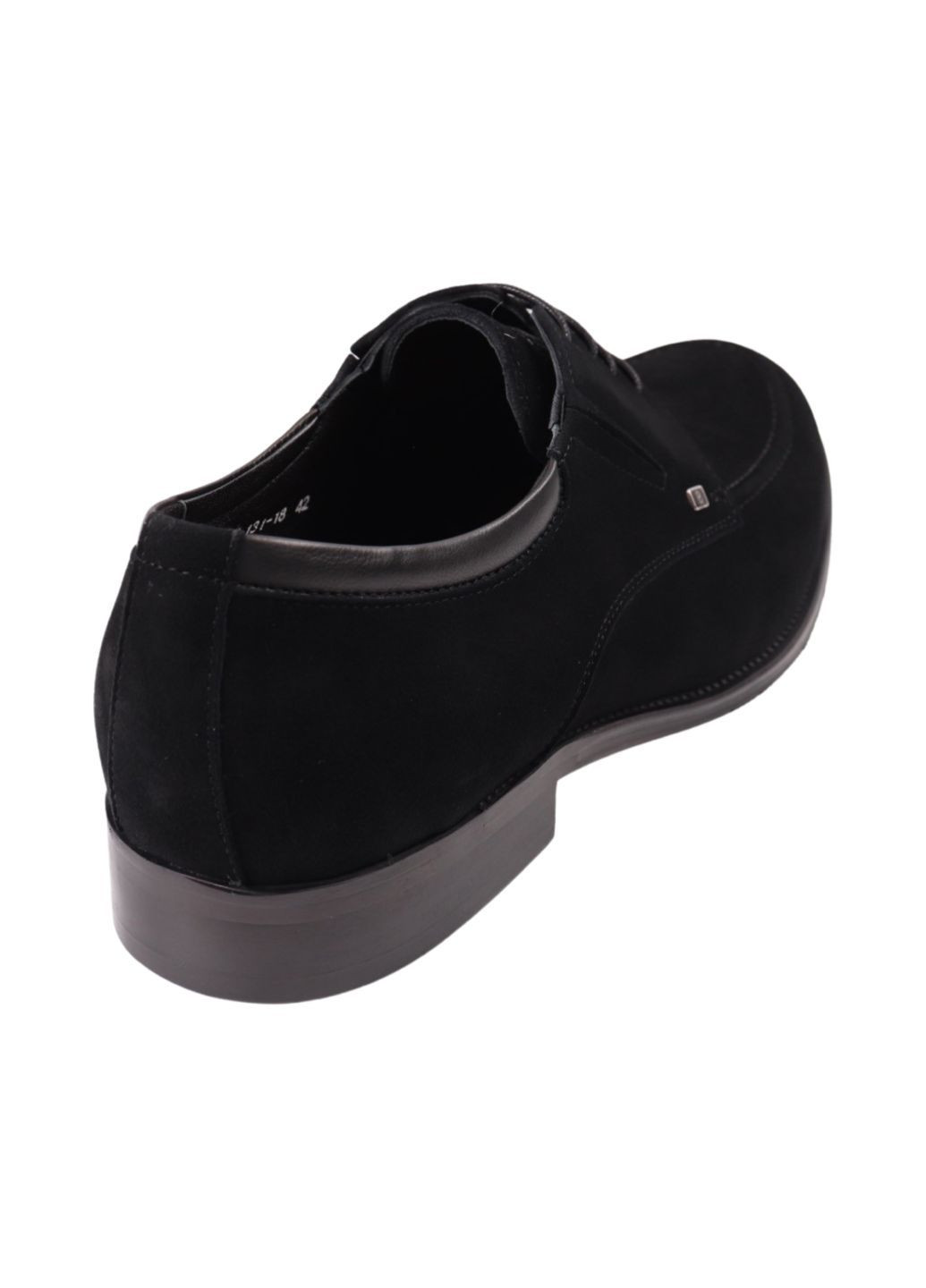Черные туфли мужские черные натуральная замша Cosottinni