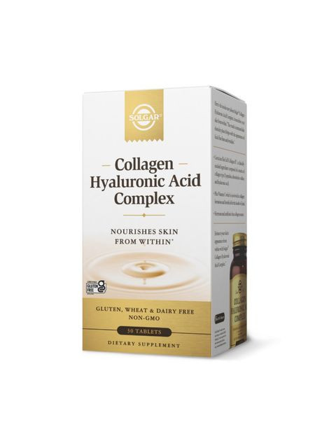 Collagen Hyaluronic Acid Complex (30 tab) Solgar (365446893)