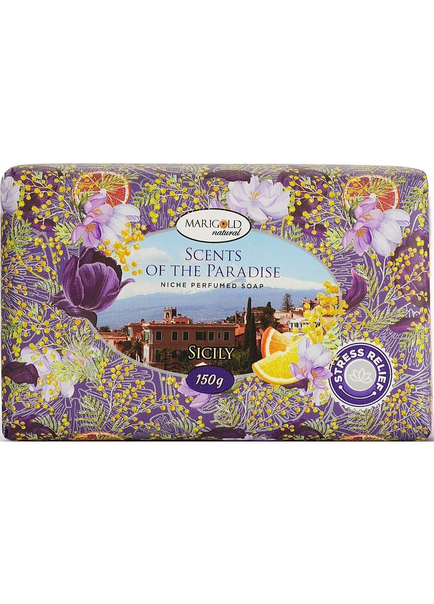Твердое туалетное мыло "Сицилия" Soap 150g (1460344-32514168) Marigold natural (368612893)