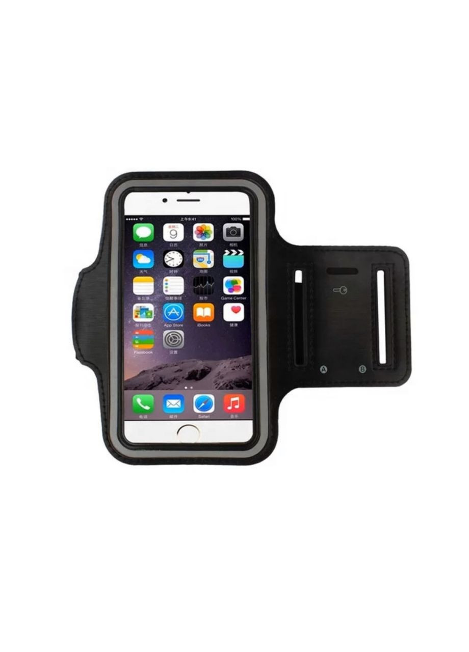 Чохол на руку "ProArm" для телефона, навушників на липучці в чорному кольорі China (366874801)