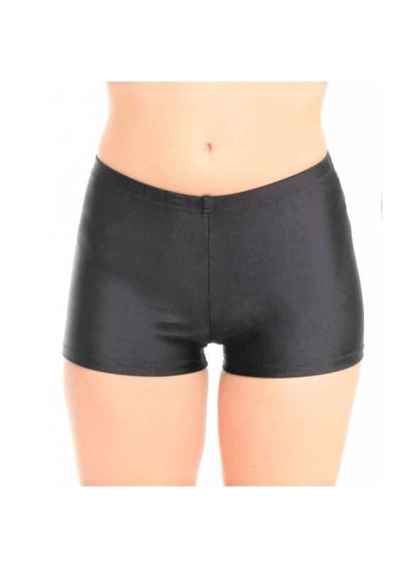 Детские спортивные эластиковые шорты черные No Brand (356104278)