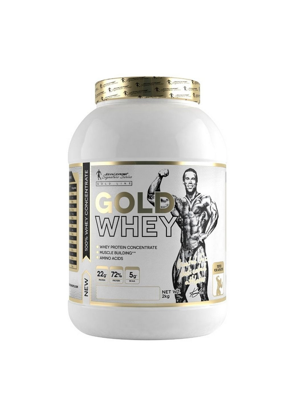 Протеїн Gold Whey, 2 кг Манго Kevin Levrone (293417061)