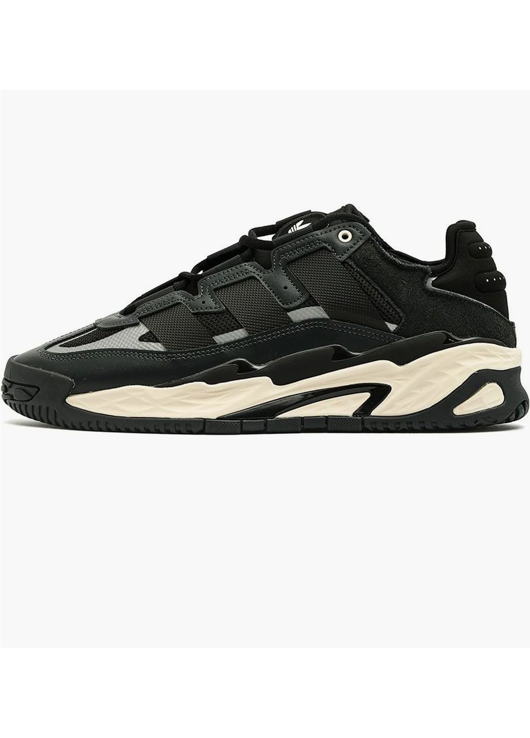 Черные кроссовки мужские niteball m black gy8566 adidas