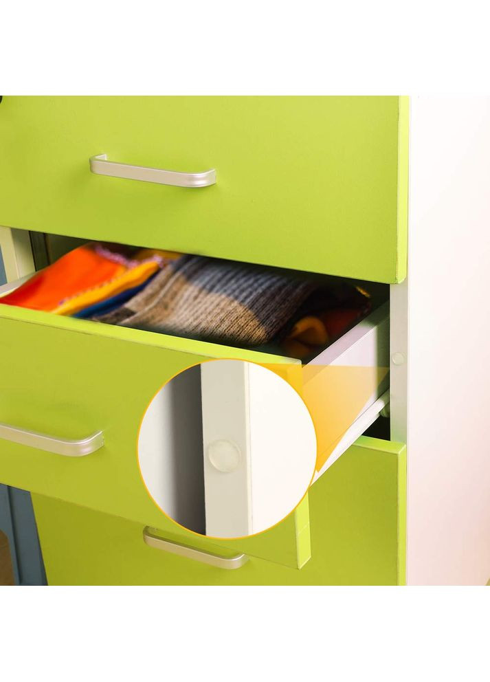 Бампери від хлопків для шафових дверей 8мм 100шт (1069-02) No Brand (369550284)