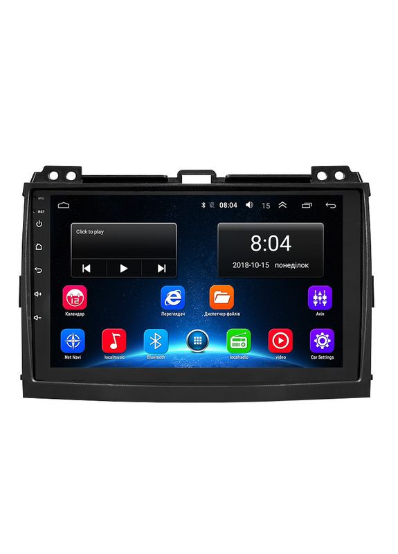 Штатная магнитола 9" для Lexus GX I 2002-2009 Base 2/32 WiFi GPS Лексус 5 шт. Lesko (336204778)