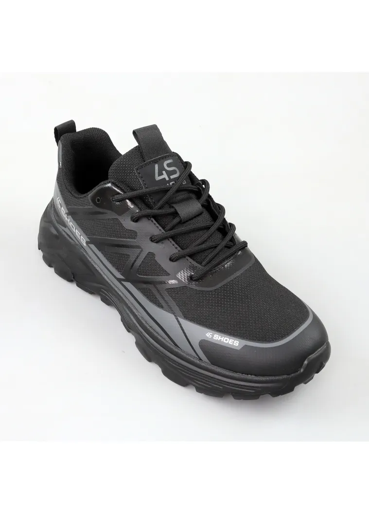 Чорні кросівки чоловічі 4S Shoes