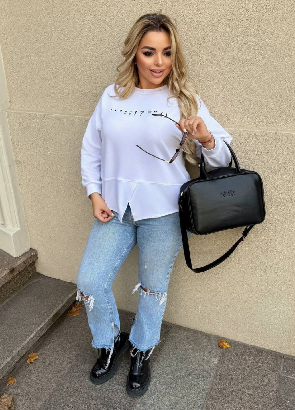 Вишукана повсякденна демісезонна кофта з принтам та низом з імітацією запаха Tik-Tak (363058273)