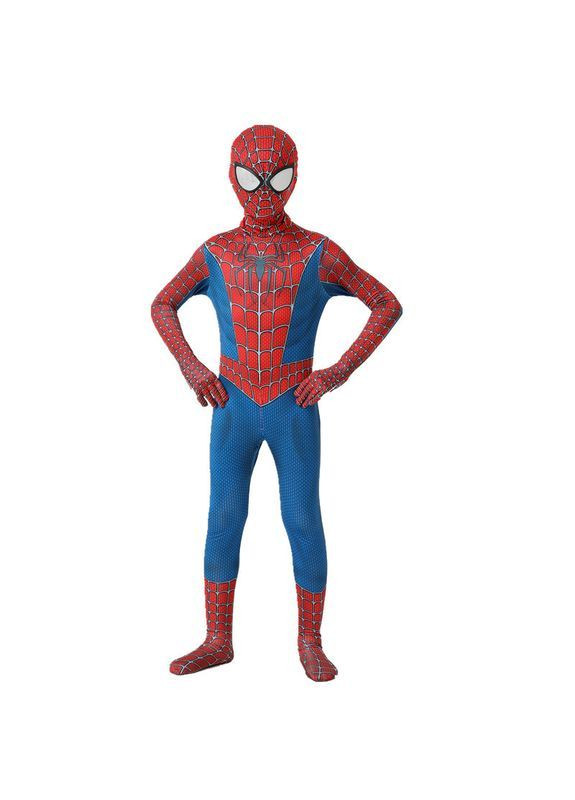 Детский костюм Человек Паук, комбинезон и Балаклава Spider Man No Brand (363054429)