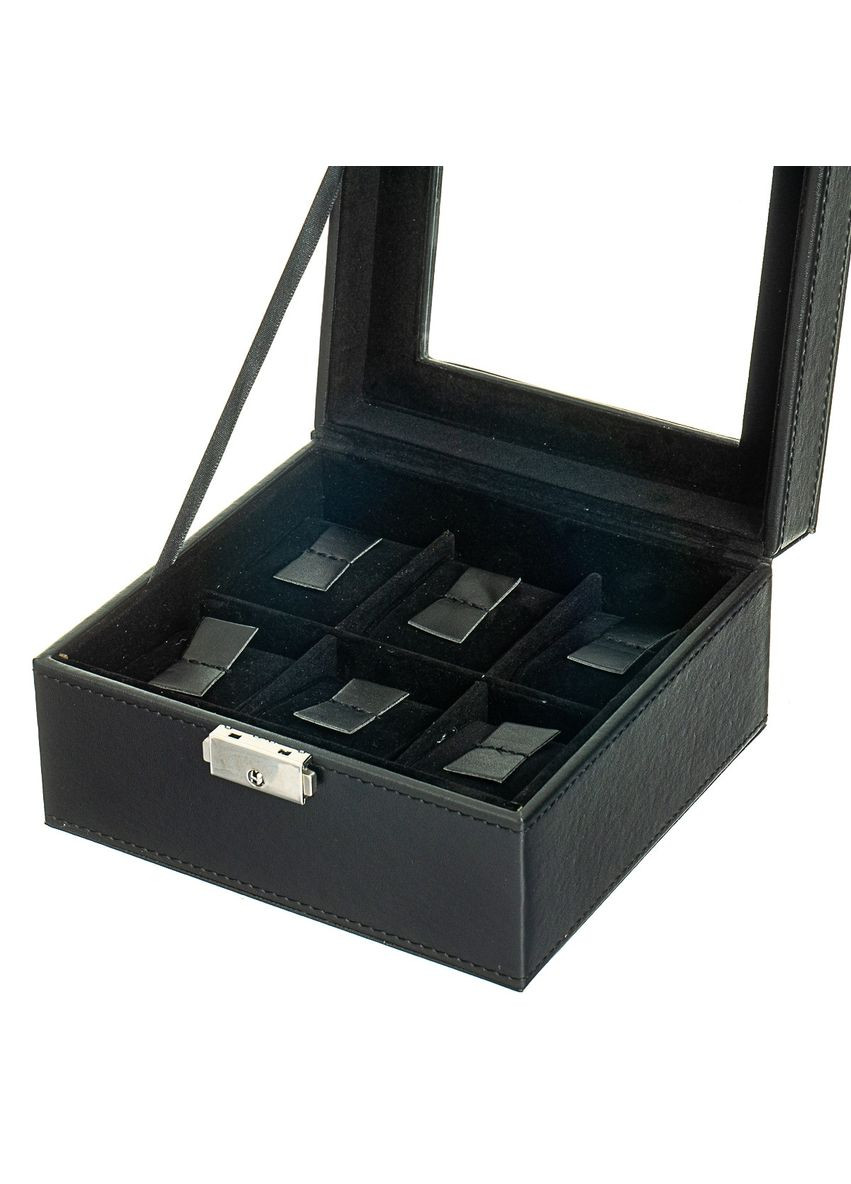 Шкатулка-бокс для хранения часов на 6 отделов 9х17х18 см 0505-003 Lefard (346532652)
