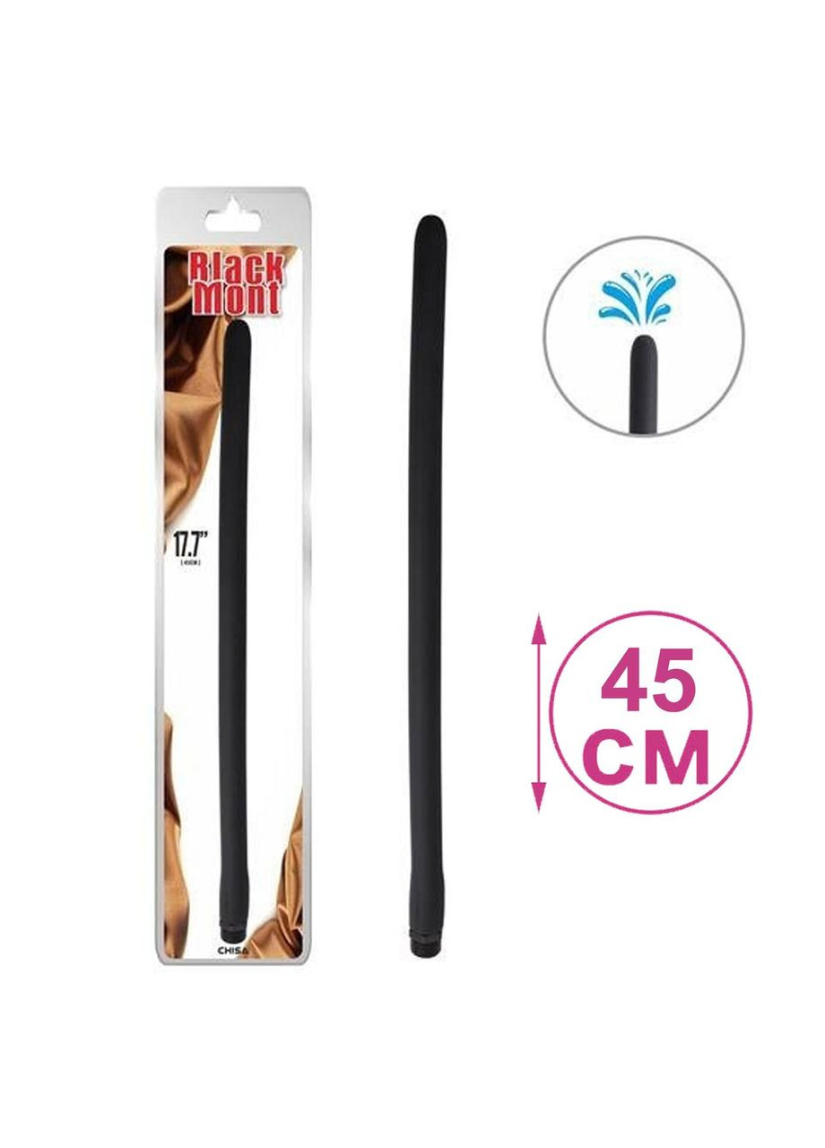 Душ Клизма 45 см, качественная насадка анальный душ силиконовый Black Mont Ultra Douche Tube Chisa (369656243)