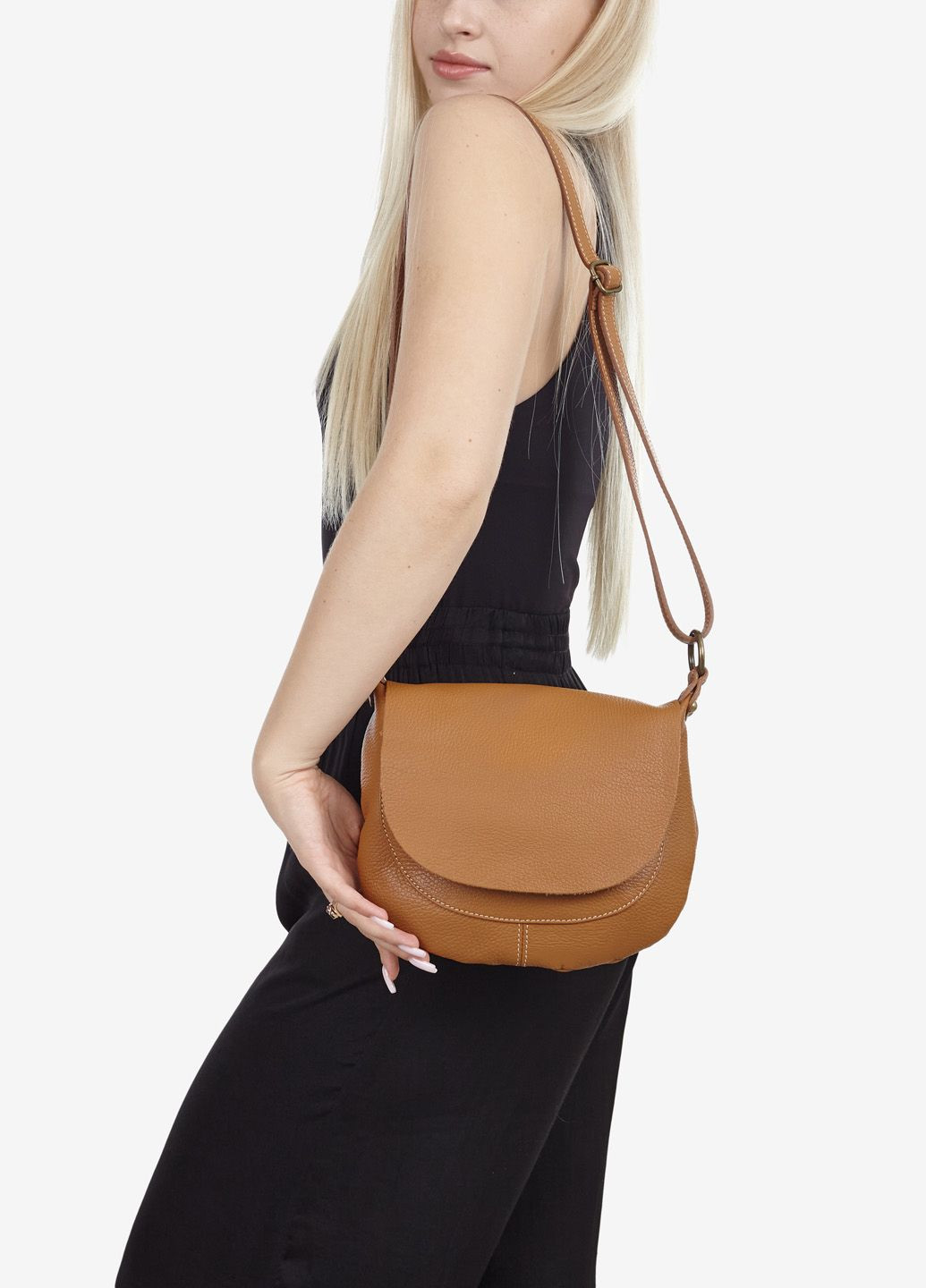 Сумка женская кожаная кросс-боди средняя Сrossbody Regina Notte (301196953)