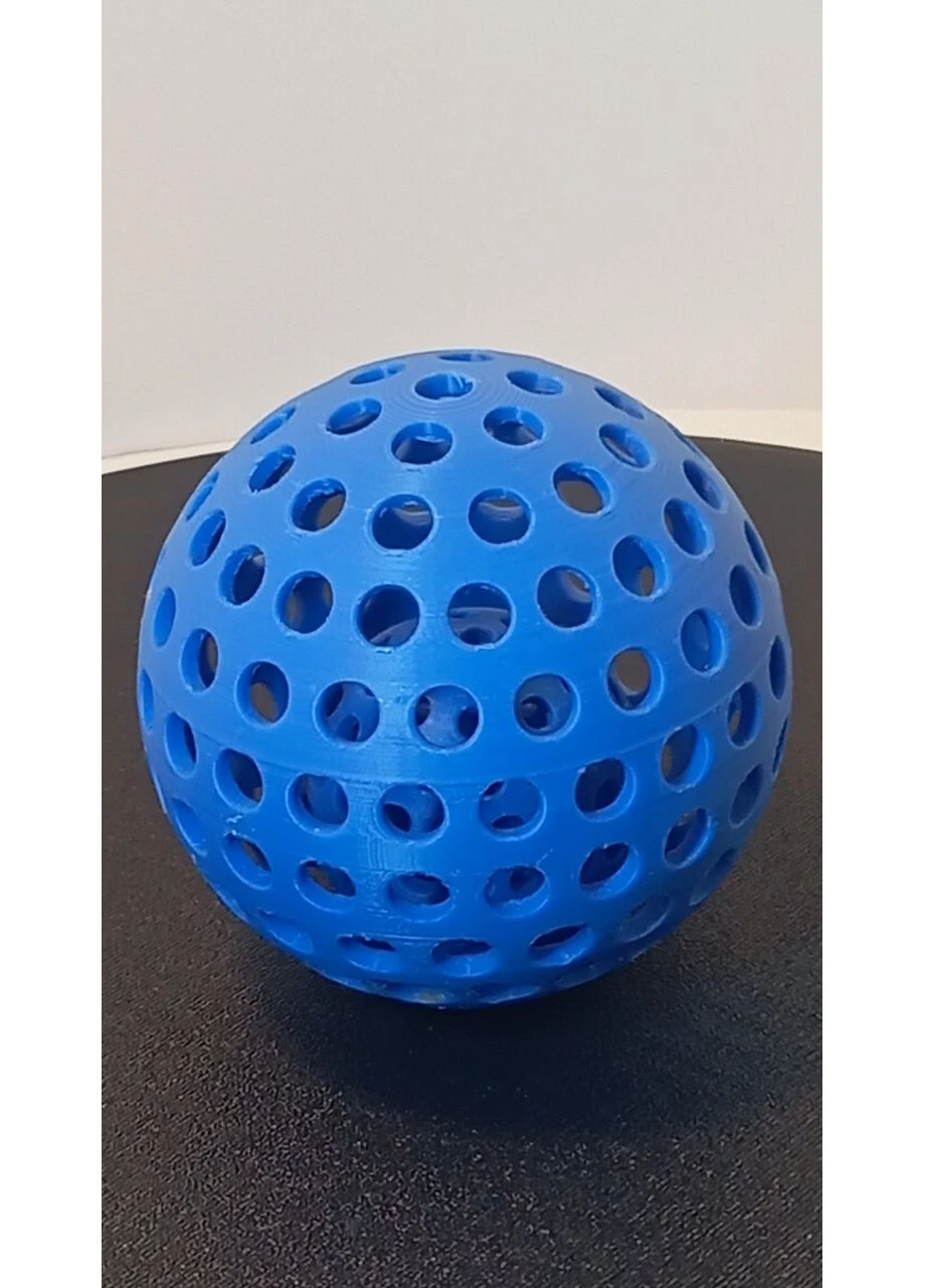 🐾⚙️ Игрушка для животных «Шар в шаре (Ball in Ball Pet Toy)» 6 см 3D-печать No Brand (389306965)