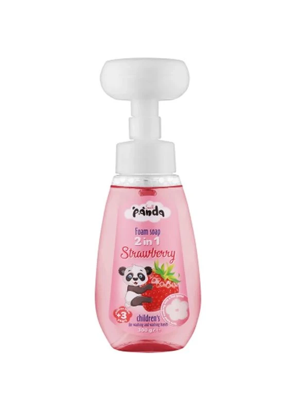 Детское мыло Strawberry пенка 300 мл (4820217132877) Small Panda (399107948)