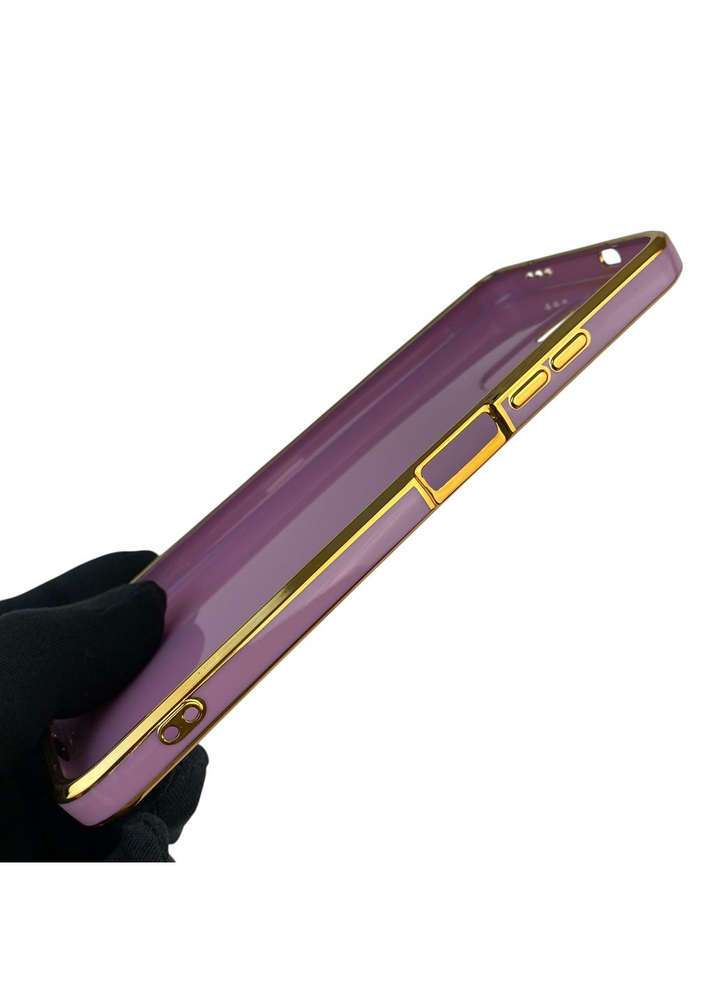 Чехол для POCO M5s с кольцом MagSafe с золотой окантовкой на сяоми поко м5с черничный gs1 Xiaomi (366235649)