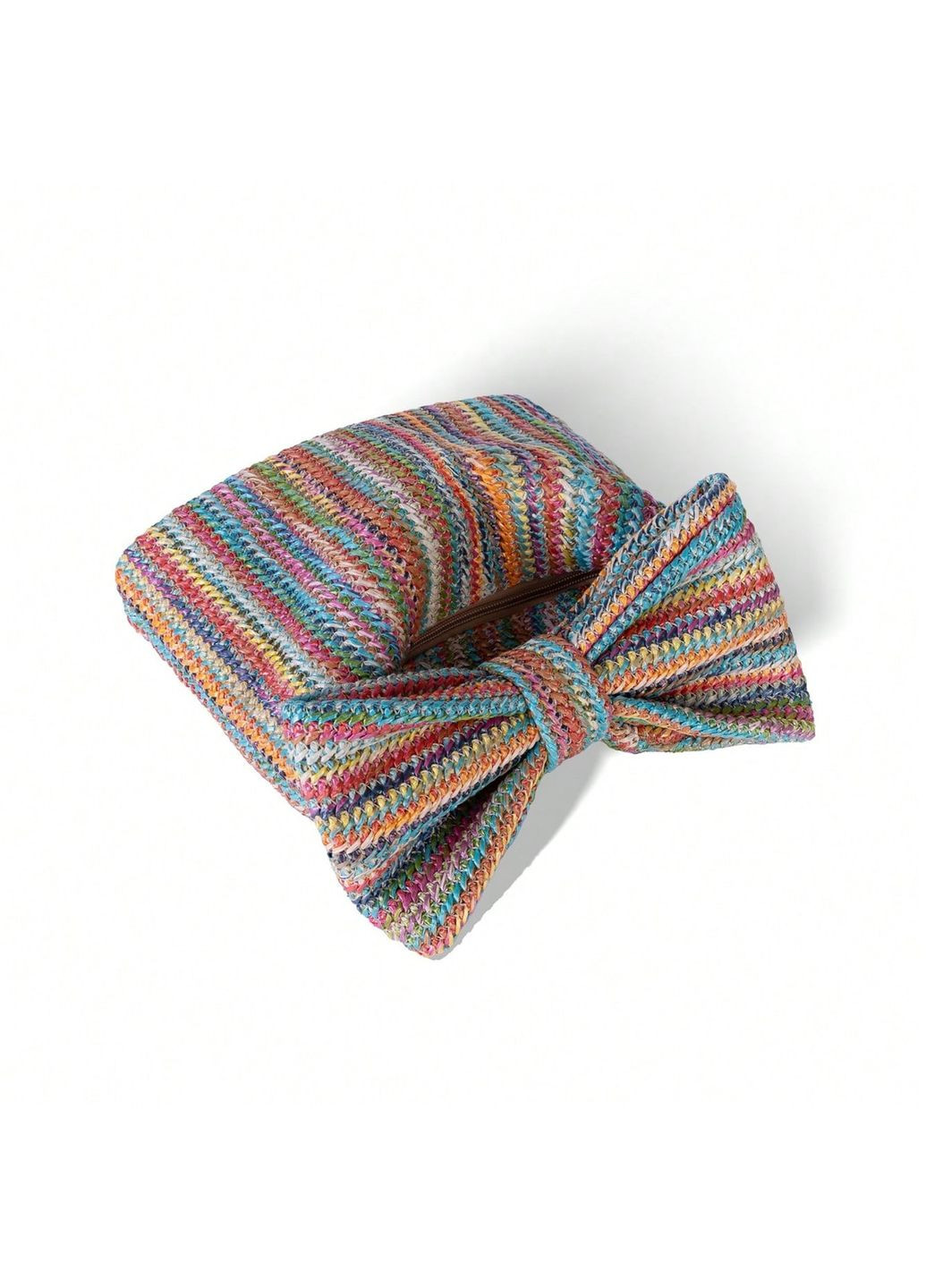 Женская маленькая сумка клатч T-338 разноцветная радужная No Brand (306709465)