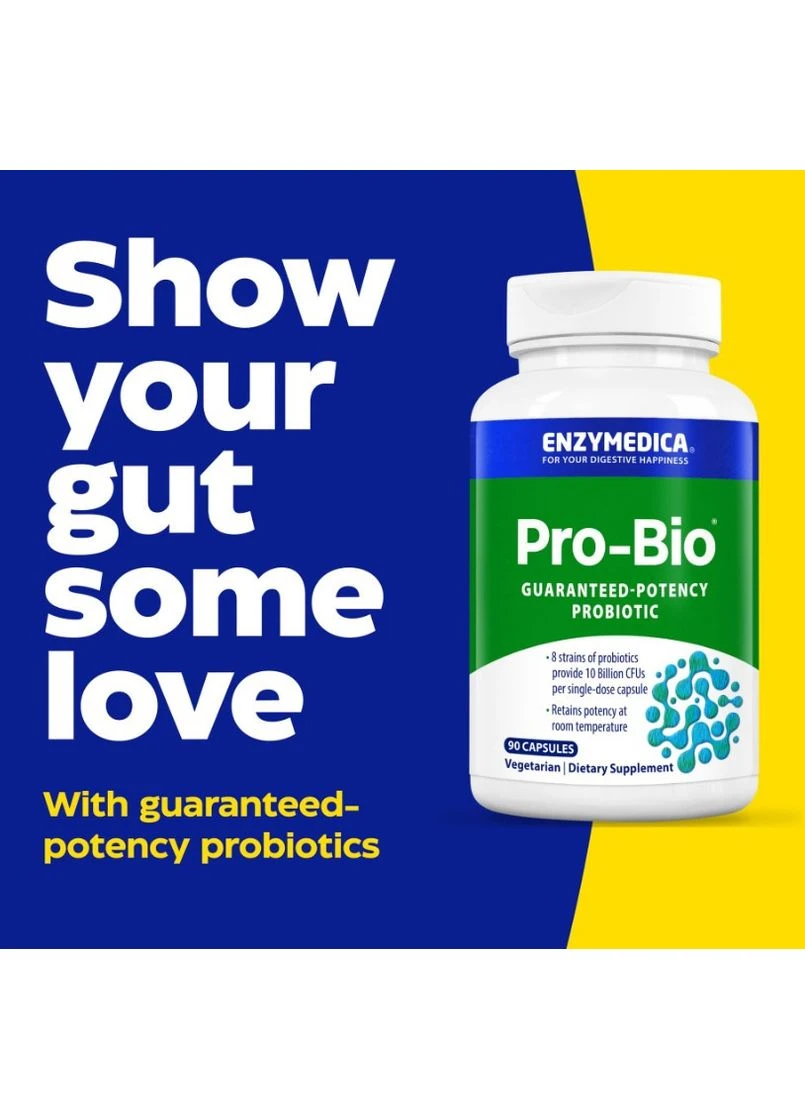 Пробиотики Guaranteed Potency Probiotic 90 капсул Enzymedica (357339817)