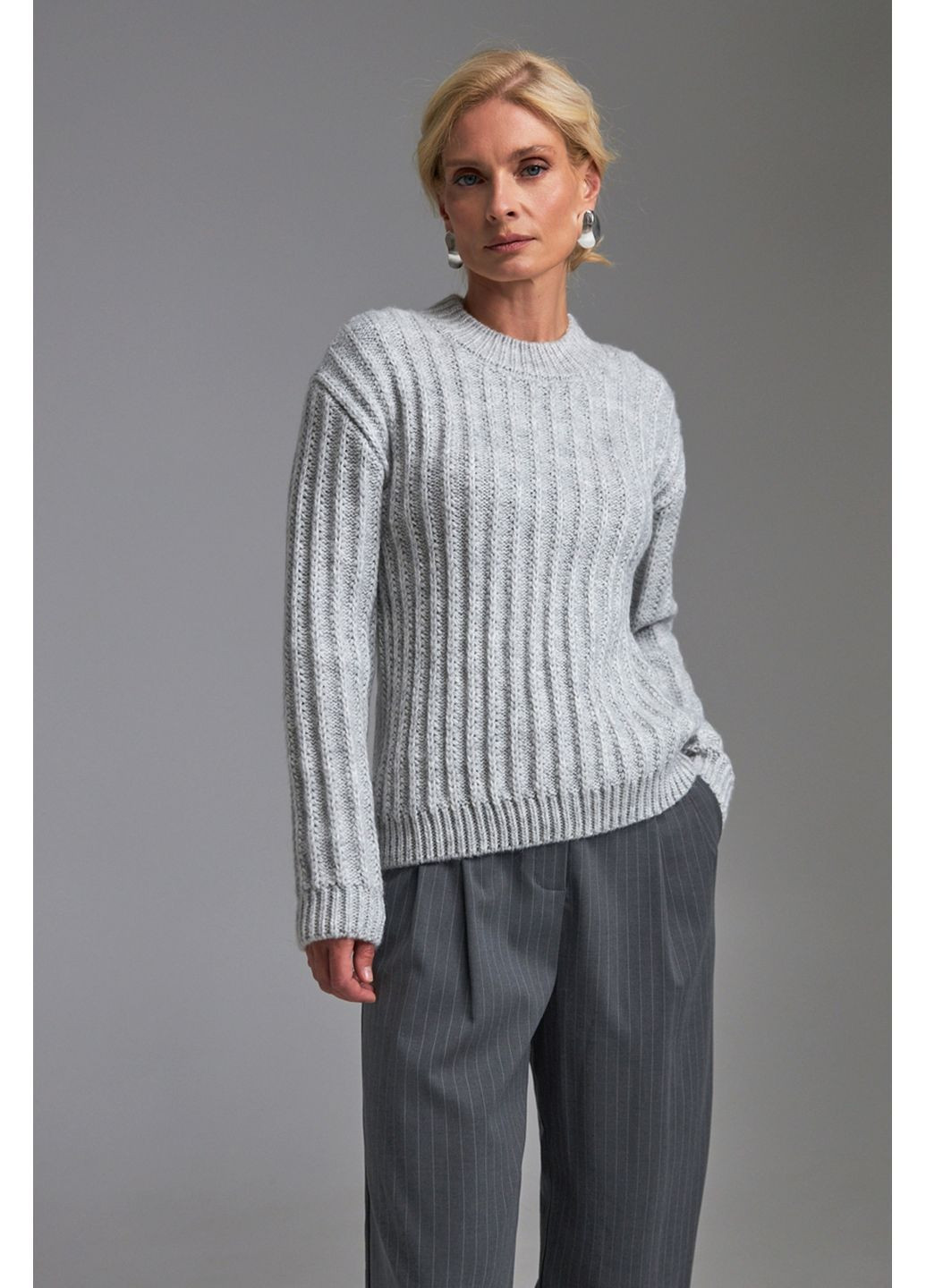 Світло-сірий светр 2880 Triko Bakh