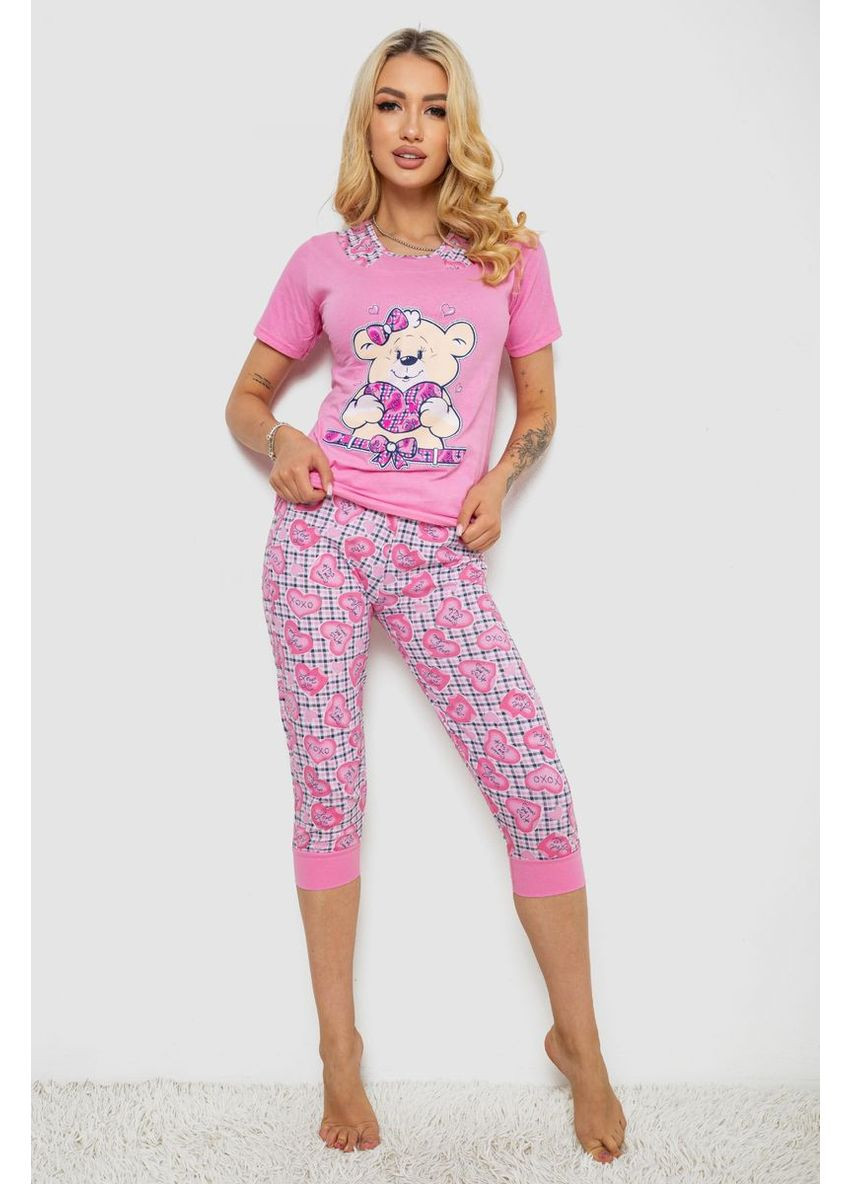 Розовая всесезон пижама женская, 243r03675 Ager