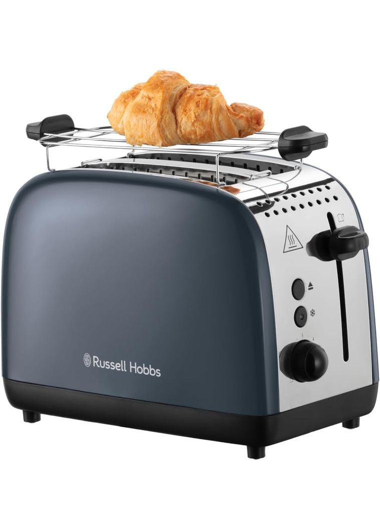 Тостер Colours Plus, 1600Вт, нержав., підігрів,разморозка, Russell Hobbs (315434386)