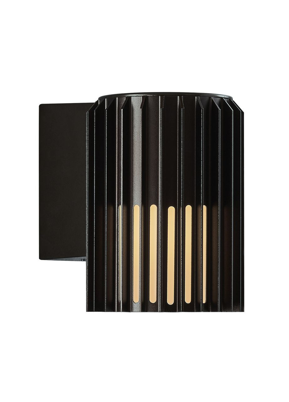 Фасадний вуличний світильник Aludra Seaside 1 лампа Е27 алюміній чорний 16.8х12.4х17.4 см Nordlux (301340765)