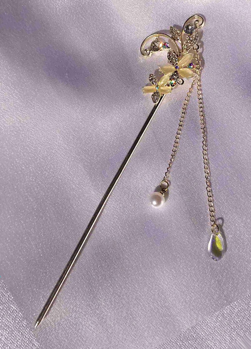 Заколка шпилька-палочка "Квіткові ноти" Анна Ясеницька (328089308)