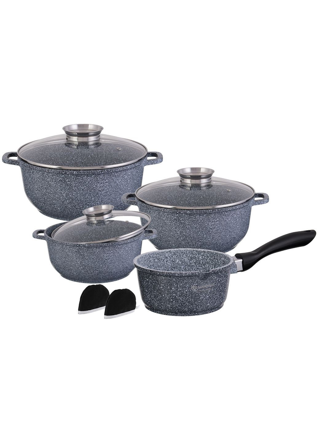 Набор кастрюль с гранитным покрытием 8010 Edenberg (301350922)