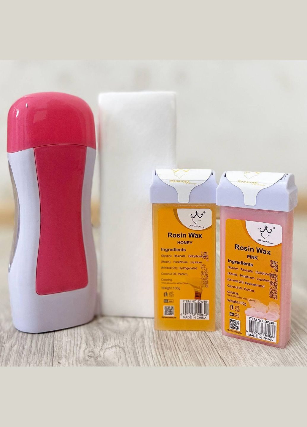 Набор для депиляции с кассетным воскоплавом и воском Classic №2 (на 2 кассеты воска) Konsung Beauty (328438930)