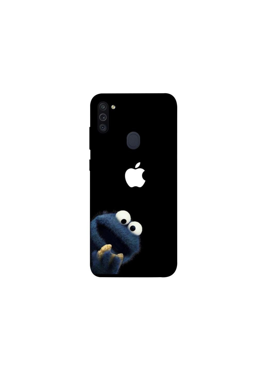Чехол на Samsung Galaxy M11 Apple logo ver.10 Frontalka (365837198)