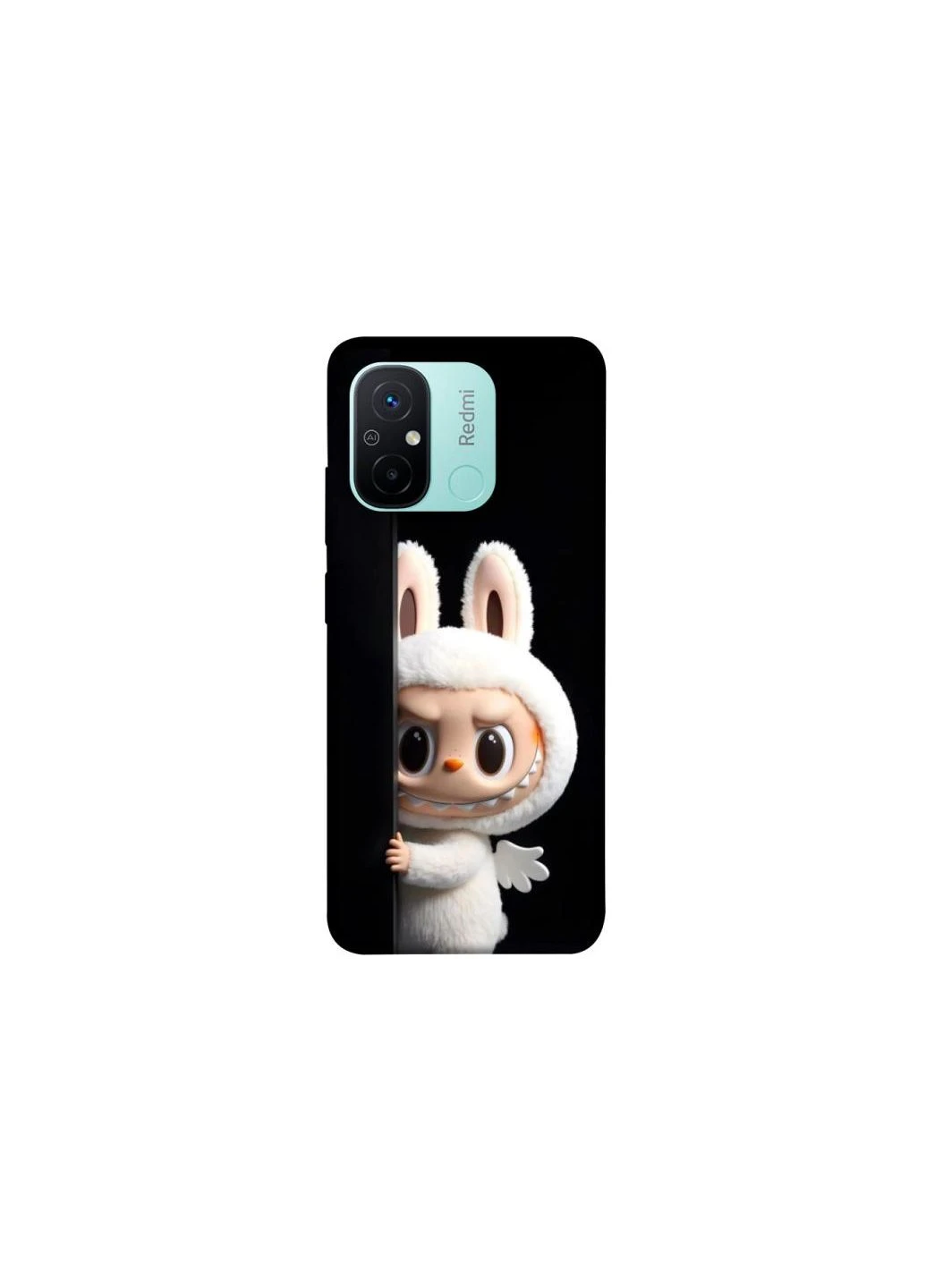 Чехол на Xiaomi Redmi 12C / Poco C55 Labubu with wings Frontalka (354663797)