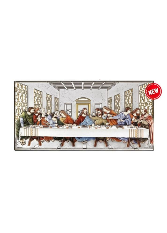 Ікона срібна Тайна Вечеря (32 х 16 см) AE0287/3DC Atelier (345733877)