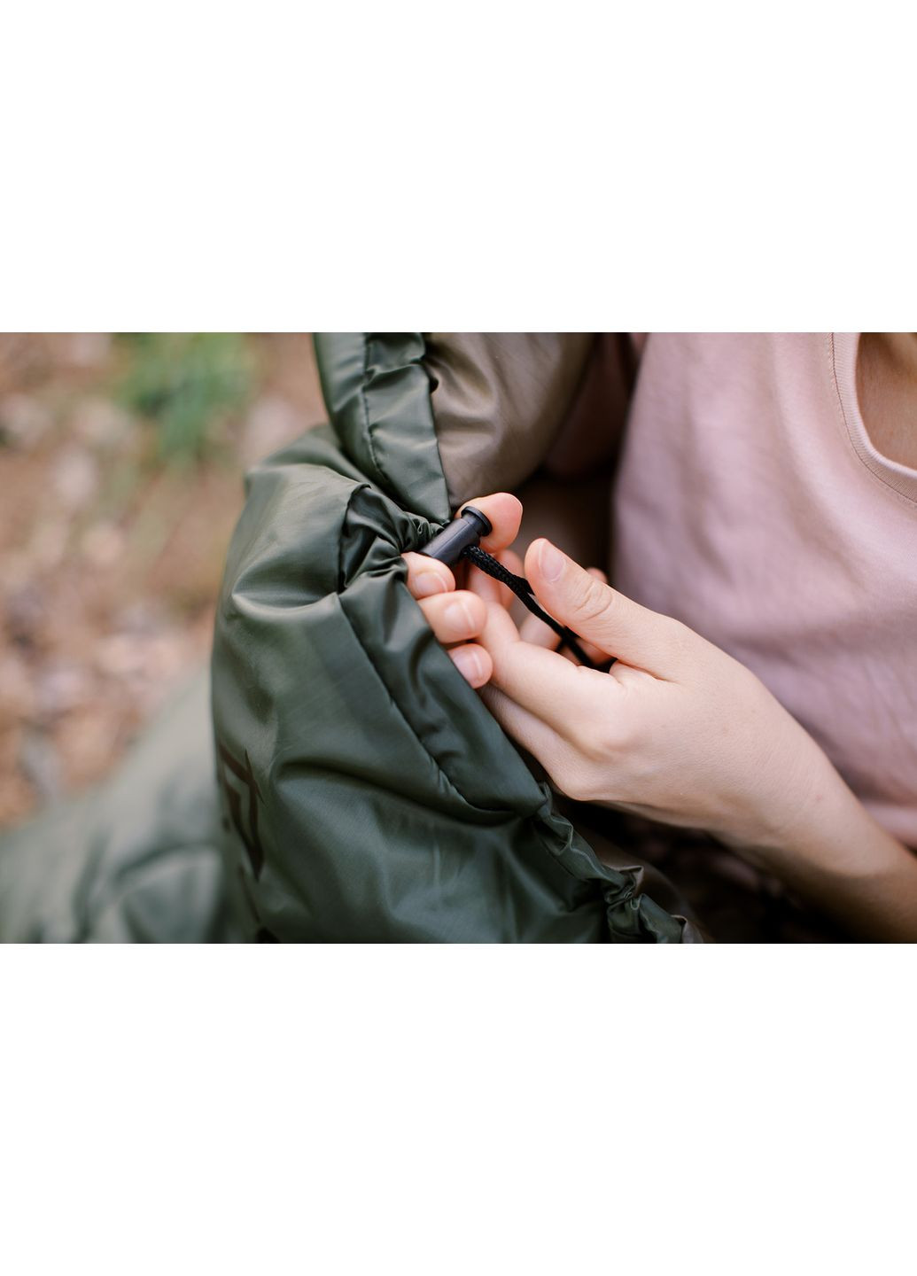 Спальный мешок Hunter кокон левый olive 220/60-55 UTTS-004 Totem (366220662)