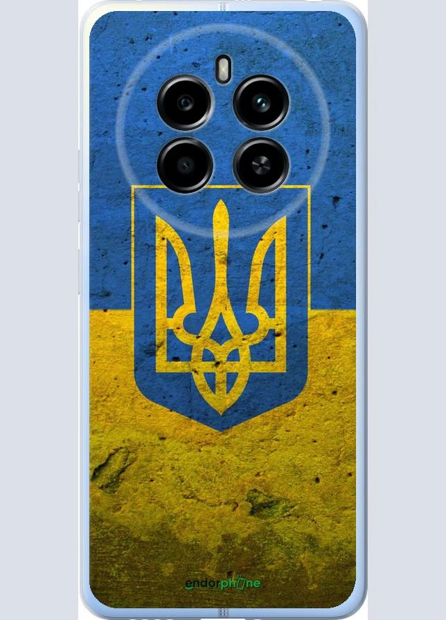 Чехол на Realme 12 4G Флаг и герб Украины 2 "378u-3785-70447" Endorphone (363277240)
