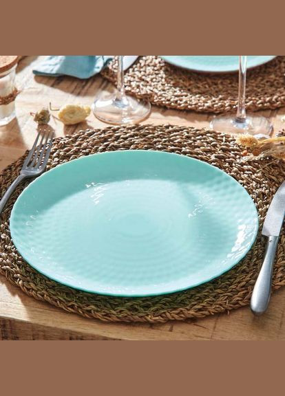Тарілка столова дрібна PAMPILLE LIGHT TURQUOISE 25 см (Q4649) Luminarc (316695861)