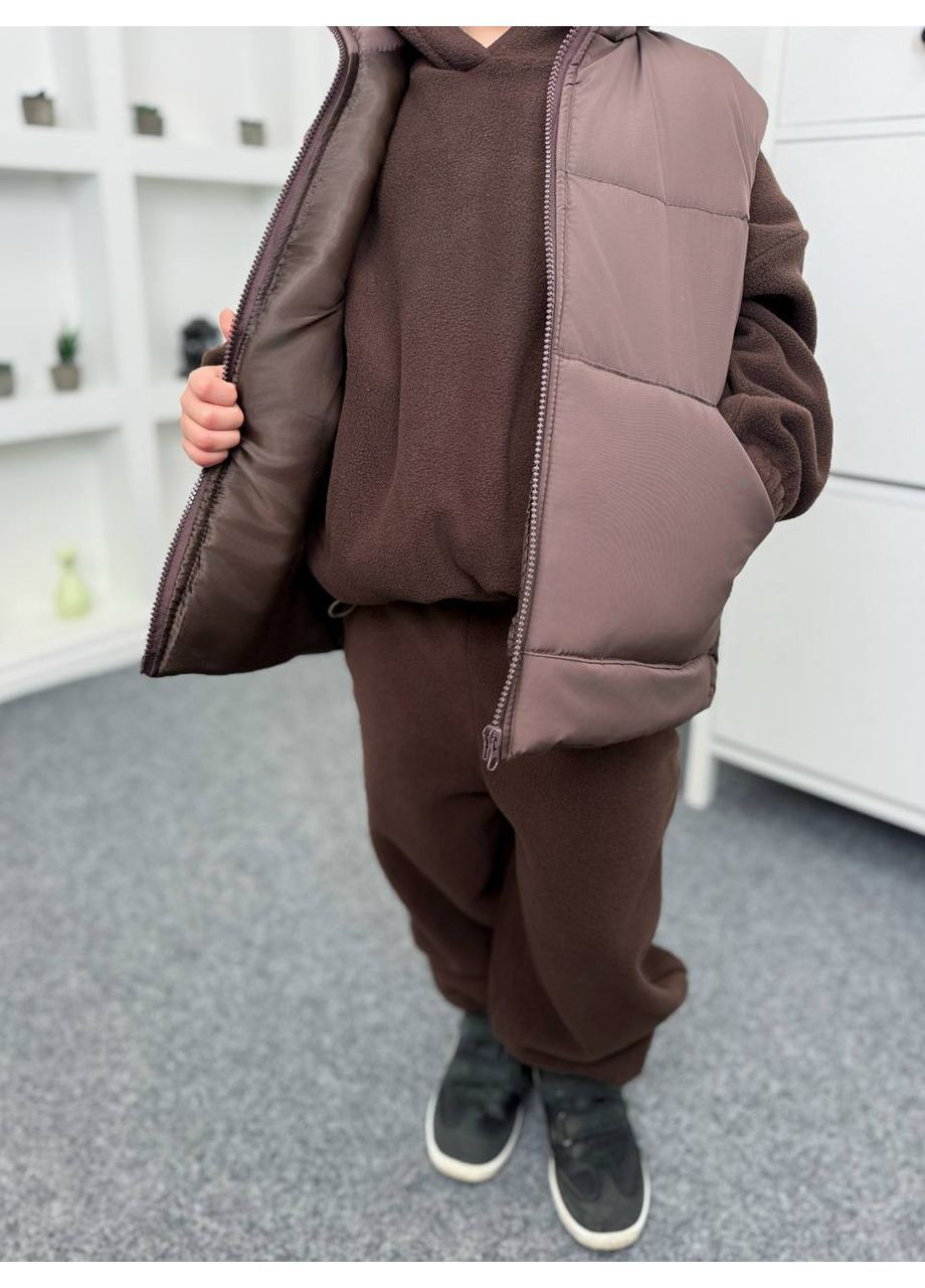 Жилетка 1833 дятяча плащівка Канада стьобана,силікон 150 Україна (368396688)