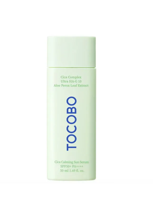 TOCOBO Заспокійлива сонцезахисна сироватка з центелою Cica Calming Sun Serum SPF50+ PA++++ 50 ml — Крем, Південна Корея (358499726)