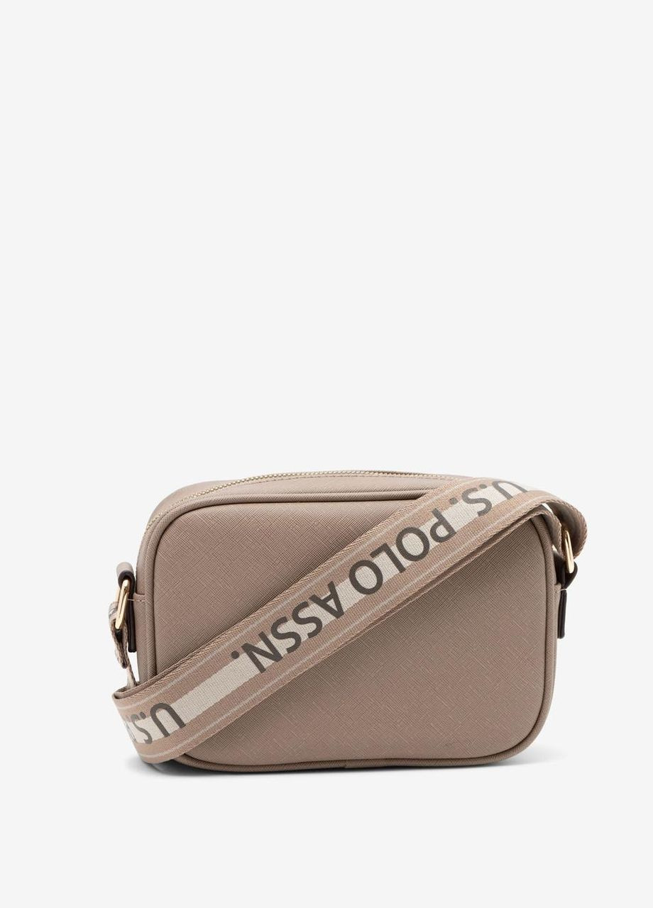 Сумка-кроссбоди . бежевая U.S.Polo Assn (282964598)