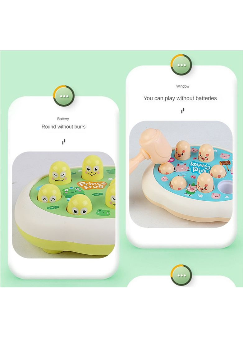 Іграшка розвивальна Монтессорі з героями мультфільмів «Whac-A-Mole» Pig No Brand (365721174)